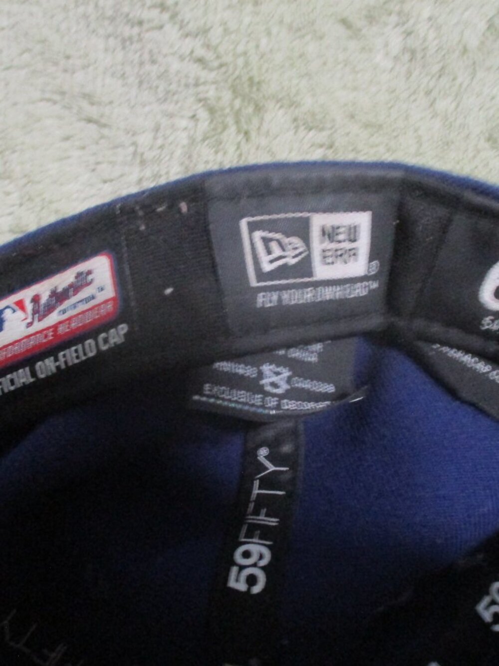 2 Dodgers Baseball Hats 1 -New 47 MVP Brand Adjustable / 1 -59Fifty 6 7/8 Fitted - Picture 11 of 15